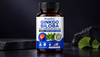 Frasco de Ginkgo Biloba con vitaminas B6, B12 y ácido fólico, 5000 mg, 60 cápsulas vegetales